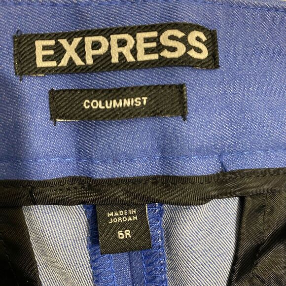 Express Columnist Mid-Rise Ankle Cropped Pants: Size 8R - Picture 7 of 9